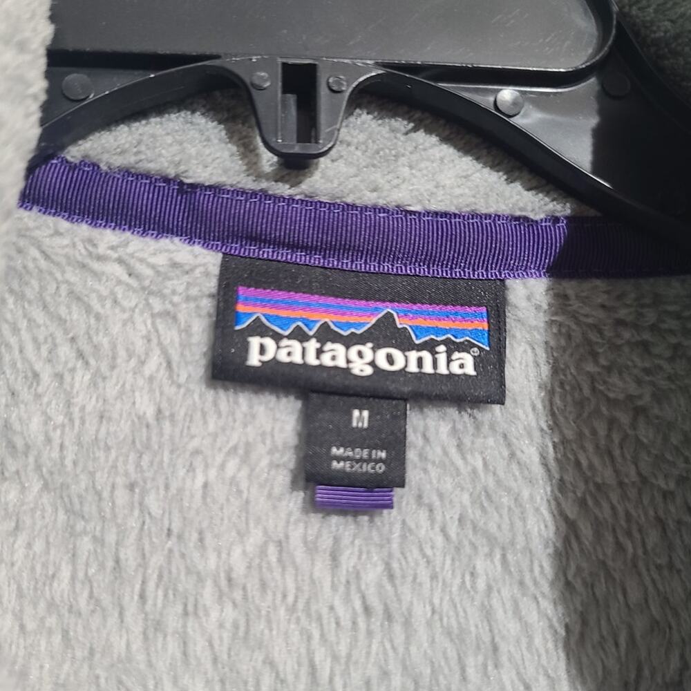 Patagonia Gray Re-Tool Snap-T Pullover Size M - Picture 3 of 5